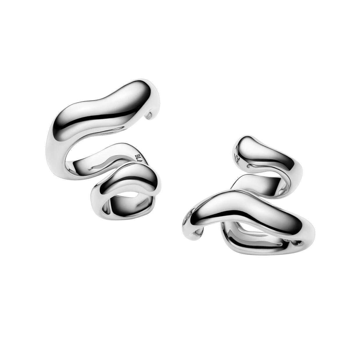 Sagene Ear Cuff - sølv